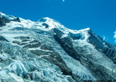 Vue sur le dôme du Goûter